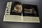 1976 Honda Cb-750f Motorcycle Catalog Brochure Excellent Original 76