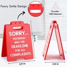Funny Office Decor For Female Male Boss  Bosses Day Gifts 3 9   6 3    Red 