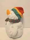  Ty Pluffies Lil  Icebbox The Holiday Snowman 8  Plush Stuffed Animal Toy