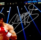 Manny Pacquiao Autographed 16x20 Photo Beckett Bas Witness