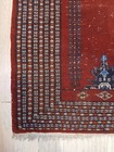 Vintage Afghan Turkmen Prayer Rug 32 x49  Fine Hand-knotted Wool Tribal Carpet