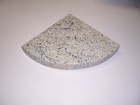 8  Cashmere White  Granite Shower Corner Shelf caddy 3cm Natural Stone