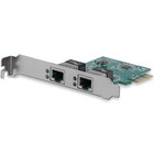 Startech Dual Port  Gigabit Pci Express Server Network Adapter Card St1000spexd4