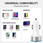 Wholesale Lot 10 Dual Car Charger Double Usb Port For Iphone Samsung Universal