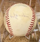 Rickey Henderson Signed Baseball Oakland A   s yankees Official Al Ball Jsa Coa