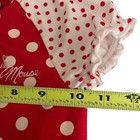 Disney Parks Minnie Mouse One Piece Outfit Girl s 12m Red White Wdw
