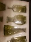 10 Piece Small Clear Glass Vase Set For Flowers Centerpieces Weddings Party 