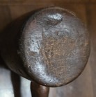 9  Wooden Judge s Auctioneer Gavel Dark Wood Finish Vitamin   Nut Breaker Hammer