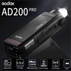 Godox Ad200 Pro Ad200pro Flash Strobe  Ttl Pocket Flash Monolight  200w 2 4g    