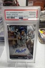 2017 Bowman Draft - Chrome Draft Pick Autographs Mark Vientos  cda-mv  au  Rc 