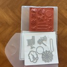 Stampin Up Frightfully Cute Stamp Set With Coordinating Dies   new     retired  