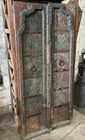 Antique Wooden Big Wall Hang D  cor Door Panel Original Old Fine Hand Carved