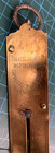 Vintage Chatillon s Improved Spring Balance Brass Hanging Scale Antique New York