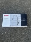 Delta Classic Single Handle Pull Down Sprayer Kitchen Faucet In Stainless Steel