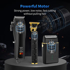 Usb Rechargeable Electric Beard Trimmer - Men s Grooming Kit