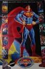 Superman Vintage Promo Poster 1994 Folded Unused Dc Comics Man Of Steel Skybox