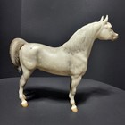 Vtg Breyer Traditional Proud Arabian Stallion Dapple Grey Horse  839 1990 s
