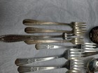 Vintage Silver Plated Assorted Misc Lot Flatware  31 