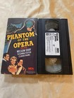 The Phantom Of The Opera Nelson Eddy Claude Rains Mca Vhs Tape Horror Classic