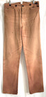 Pants Trousers Mens 34wx35l Frontier Western Vintage Style Beige Tan Reenactment