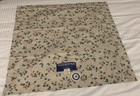 One Sheridan Pillow Sham Euro Australia Floral 26x26 Cream Green Pink Roses New
