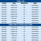 Car Cover Fit For Ford F-150 250 350 Thickened Soft Liner Waterproof Outdoor