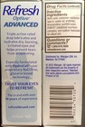 2 Twin Pack  Refresh Optive Advanced Triple Action Lubricant Eye Drops 0 33oz X4