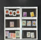 Gibraltar Stamp Collection On Dealer Cards  340 Cv Zayix 0825cb414620