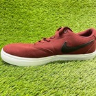 Nike Sb Check Solarsoft Men Size 8 5 Burgundy Athletic Skateboard Shoes Sneakers