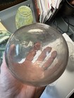 Antique Glass Target Ball Lt Lutz Thompson Sun Purple Amethyst 3-pc Mold 1880s