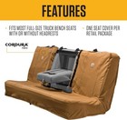 Carhartt Full-size Bench Seat Cover  One Size  Gravel