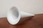 Brass Edison Columbia White Cylinder Phonograph Horn Gramophone Replacement