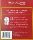 Reed   Barton Mr Snowman And Friends Snow Globe Musical 6  Joy To The World