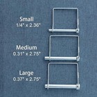 2pcs Safety Coupler Pin  Square Locking Pin Trailer Coupler Pin For Trailers Law