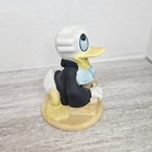 Walt Disney Productions Donald Duck Judge Porcelain Figurine Decor