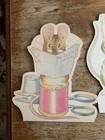 4 Vtg Beatrix Potter Storybook Characters Wood Wall Decor