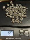 137 Grams Solid 925 Sterling Silver - Pumpkin Locket Pendant - Scrap Or Resale