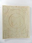 Tole Painting Cute   Clever Cut-outs Precut Wood Bear Goose Wreath Craft Kit Vtg