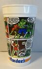 Marvel Comics Incredible Hulk She-hulk The Green Team Hardees Plastic Cup