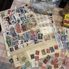 Large Lot Of Vintage Stamps books The Kenmore World Album  The Aristocrat Album