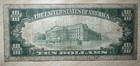 1929  10 National Currency Note Sn  Frb Of Chicago Circulated Great Deal