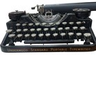 Vintage Underwood Standard Portable Typewriter Display Only
