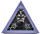 Swarovski 2019 Set Of 3 Annual Star Christmas Ornaments 5429600 Genuine New