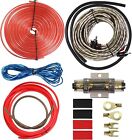 2300w 4 Gauge Car Audio Cable Kit Amplifier Install Amp Rca Subwoofer Sub Wiring