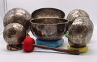 4-10  Set Of Seven Full Moon Singing Bowl Spiritual Bowl For Yoga   Meditation