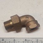 Lot Of 2 Mcdonald  1 2 Brass Union Elbow Fnpt X Mnpt