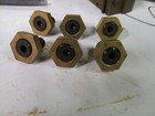 6 Mitee-bite Products Mb-6 Fixture Clamps Eccentric Cam Action 3 8-16 Hex Brass
