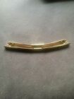 Vintage L Aiglon Paris New York Tie Collar Bar Clip Gold Tone Iob