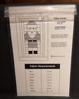 Santa Claus Christmas Quilt Directions 2 Sizes 1995 New