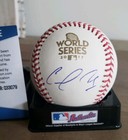 Carlos Correa Signed 2017 World Series Baseball Houston Astros W  Coa Beckett
